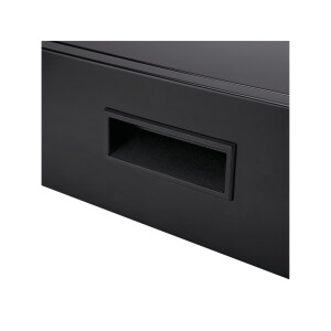 Unterbau-Schreibtischschublade Schwarz | 5?kg Tragkraft | Zur Untertischmontage