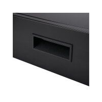 Unterbau-Schreibtischschublade Schwarz | 5?kg Tragkraft | Zur Untertischmontage