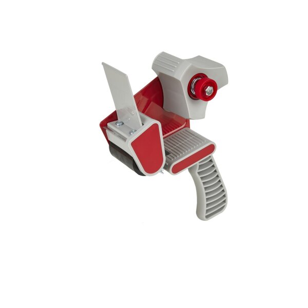 Packband-Abroller 50?mm – Metall/Kunststoff, mit Bremse & Wechselmesser