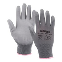 Ulith Arbeitshandschuh grau – PU-beschichtet, atmungsaktiv, EN 388 & EN 420 10 / XL