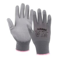 Ulith Arbeitshandschuh grau &ndash; PU-beschichtet, atmungsaktiv, EN 388 &amp; EN 420 9 / L