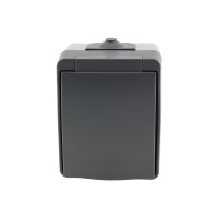 NUQUI Feuchtraum Steckdose IP54 – 250V~ 16A | Aufputz & spritzwassergeschützt