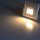 MILOS LED Wand Einbauleuchte 1,5Watt 110 Lumen Unterputz I für Wanddosen I Warmweiß, Weiß Matt
