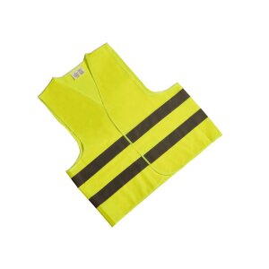 Warnweste Gelb Erwachsene EN ISO 20471 | Waschbar &...
