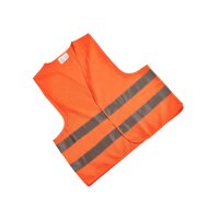 Warnweste Orange Erwachsene EN ISO 20471 | Waschbar &amp; Reflektierend