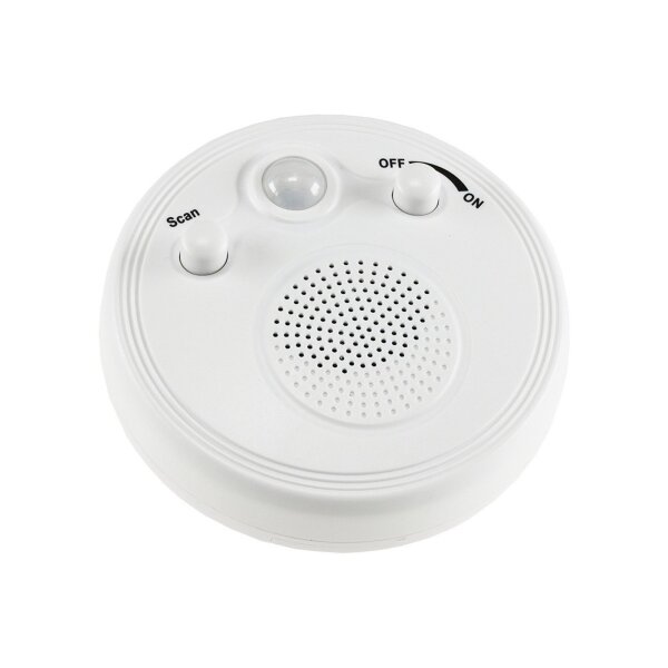 Radio mit Bewegungsmelder, FM-Radio, Batterie 3x AA, 3m Reichweite