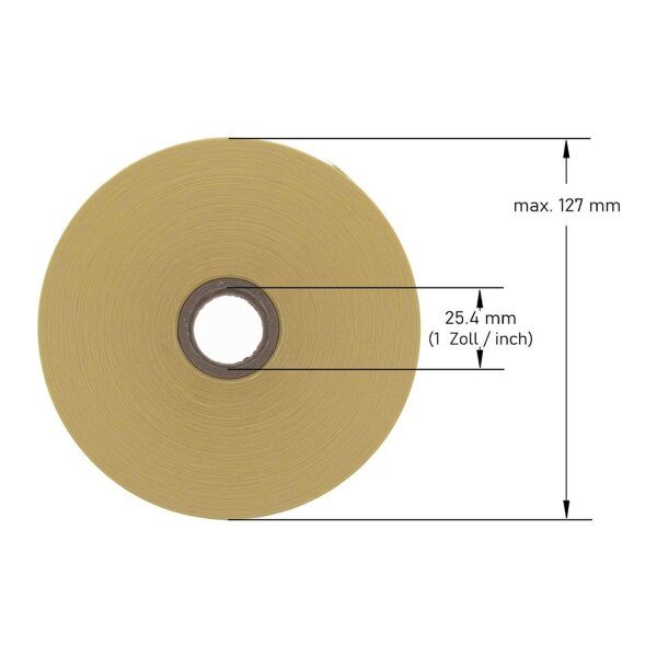 Thermodirekt Etiketten 103×150?mm – BPA-frei, DHL-kompatibel, 500 Stück, Rolle
