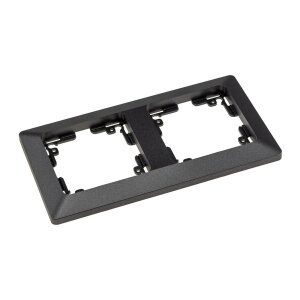 MILOS 2-fach Rahmen Anthrazit – für Schalter...