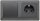 MILOS Steckdose mit Schalter Wechselschalter Grau Anthrazit Doppelrahmen 230V 16A Schutzkontakt-Steckdose Rahmen Unterputz Klemm Anschluss