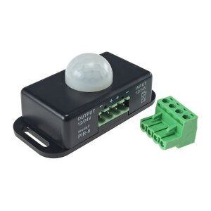 Bewegungsmelder 12–24V für LED-Stripes, 8?m...