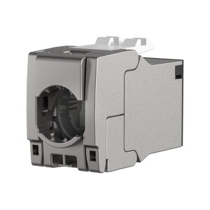 RJ45 Keystone Cat.6A Slimline Shortbody – 10 Gbit, kompakt & komponentenzertifiziert
