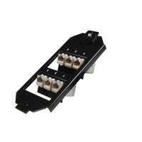 Bodentankhalter 3-fach für 9x Keystone – für OBO Ackermann GB2/GB3