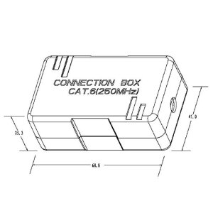 Verbindungsmodul Cat.6 250?MHz mit LSA – Netzwerkkabel verlängern & reparieren