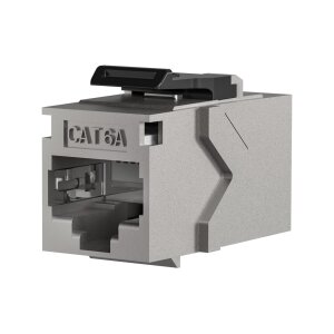 Keystone Einbauadapter RJ45 STP – Cat.6A,...