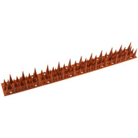 Taubenabwehr Spikes 10er Set Kunststoff, 400x42x36mm, verschiedene Farben Ziegelrot