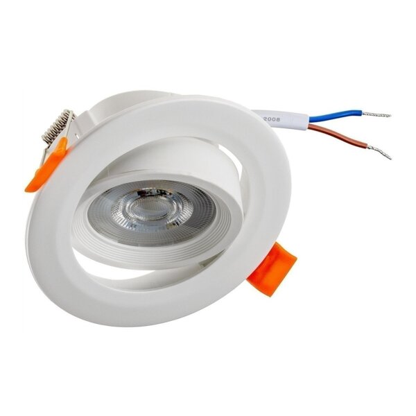 ChiliTec LED Einbauleuchte Umschaltbare Lichtfarbe 72 mm | Direkt 230 V