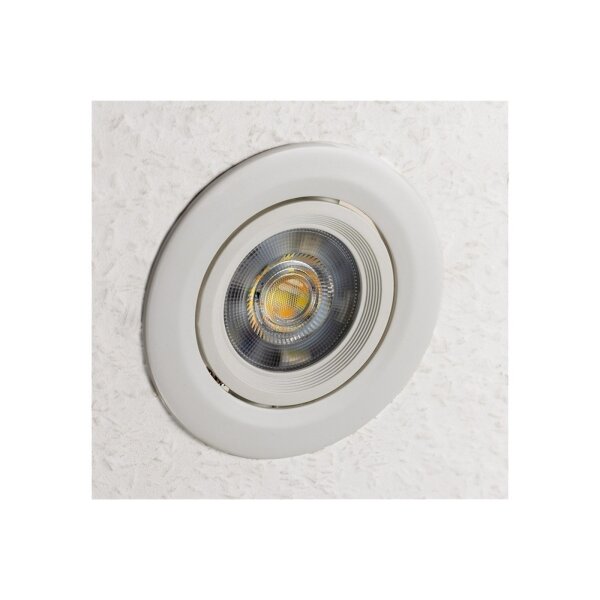 ChiliTec LED Einbauleuchte Umschaltbare Lichtfarbe 72 mm | Direkt 230 V