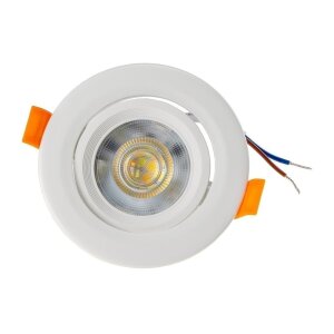 ChiliTec LED Einbauleuchte Umschaltbare Lichtfarbe 72 mm | Direkt 230 V