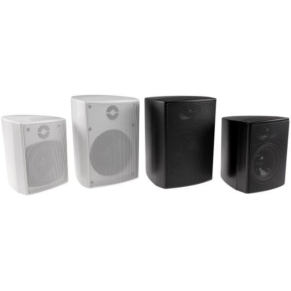 Satelliten Lautsprecher CTB-60B – 2-Wege Boxen Paar, 60W, 8 Ohm, schwarz