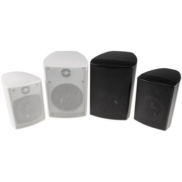 Satelliten Lautsprecher CTB-60B – 2-Wege Boxen Paar, 60W, 8 Ohm, schwarz