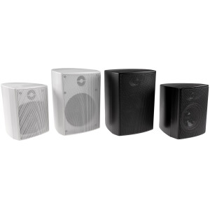 Satelliten Lautsprecher CTB-60B – 2-Wege Boxen Paar, 60W, 8 Ohm, schwarz