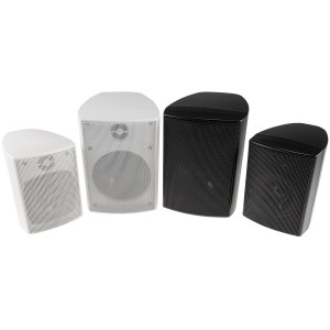 Satelliten Lautsprecher CTB-60B – 2-Wege Boxen Paar, 60W, 8 Ohm, schwarz