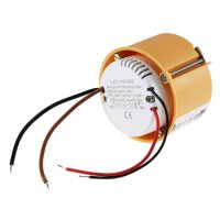 LED-Trafo CT-18E – 0,5–18W Slimline, rund, 12V Konstantspannung