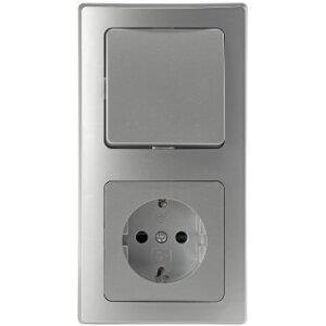 Delphi Steckdose mit Lichtschalter Komplett Set I 230V...