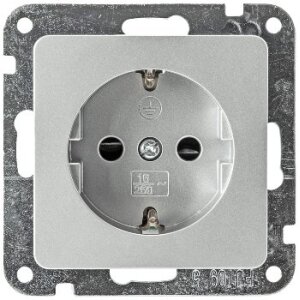 DELPHI Steckdose Unterputz Wand-Steckdose Klemmanschluss...