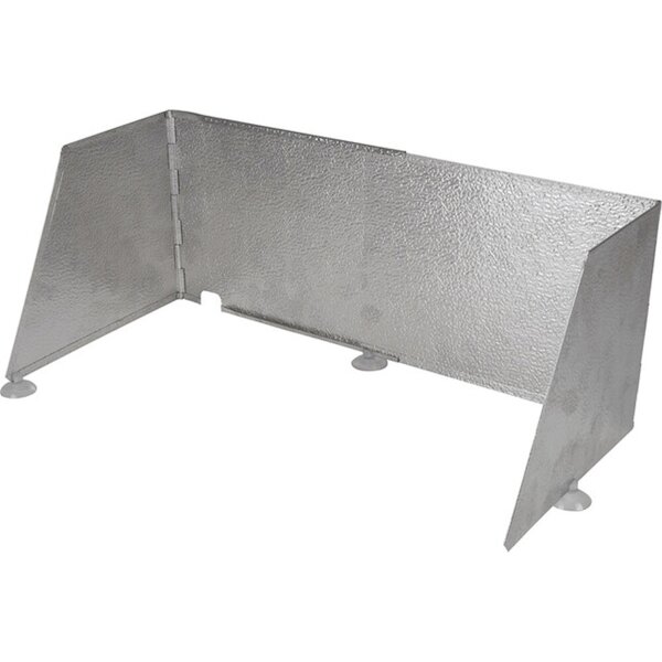 CRESPO Windschutz für Grill & Kocher – Aluminium, ausziehbar 38–60 cm
