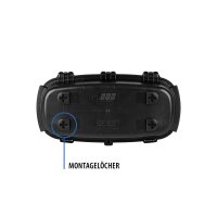 EFB Elektronik Outdoor-Box IP54 – klappbar, abschließbar, schwarz, aus recyceltem Kunststoff