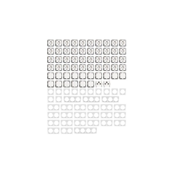 Kopie von McPower Flair Schalter- & Steckdosen-Set Einfamilienhaus, 95-teilig, weiß, Schraubanschluss #1