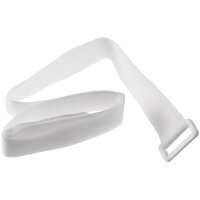 5er Set Klettband mit Öse in schwarz oder weiss