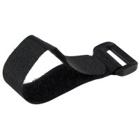 5er Set Klettband mit Öse in schwarz oder weiss