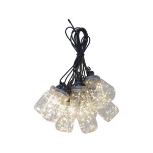 Solarlichterkette Circus Bottle – 10 LED-Flaschen,...