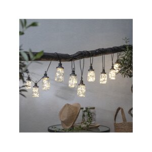 Solarlichterkette Circus Bottle – 10 LED-Flaschen,...