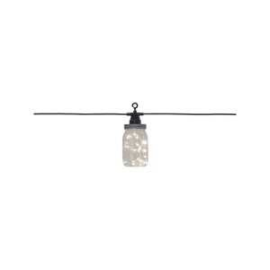 Solarlichterkette Circus Bottle – 10 LED-Flaschen, warmweiß, IP44, 4,5?m