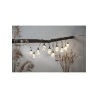 Solarlichterkette Circus Bottle – 10 LED-Flaschen, warmweiß, IP44, 4,5?m