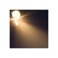 LED Strahler GU10 "H35 COB" 3000k, 265lm, 230V/3W, warmweiß