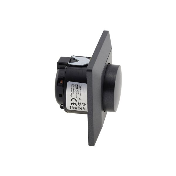 Kopie von MILOS LED-Dimmer Anthrazit – Phasenanschnitt Dimmer für LED & Halogen, 3–60 W #1