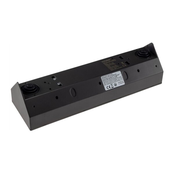 4-fach Steckdosenblock in Schwarz