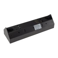 4-fach Steckdosenblock in Schwarz