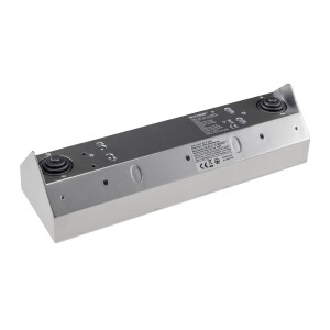 4-fach Steckdosenblock in Silber