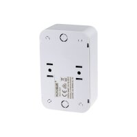 FASKO Doppel-Steckdose in Weiß