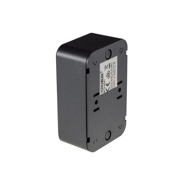 FASKO Doppel-Steckdose in Anthrazit