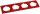 Rahmen für DELPHI Serie 4-fach Rahmen, rot
