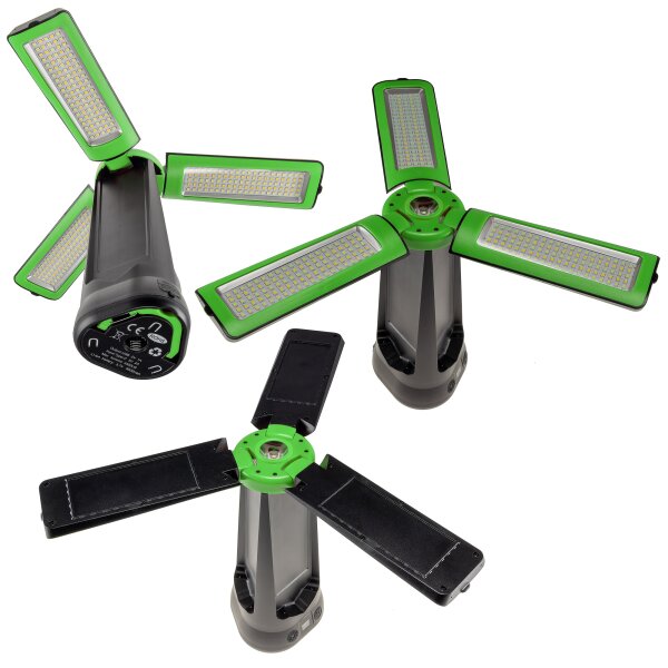 LED Akku Baustrahler BSA-30s mit Stativ – 30W, 2700lm