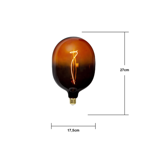 LED-Lampe E27 C150 ColourMix Gelb – 4W Deko, 1600K warmweiß