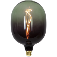 LED Deko Lampe E27 Grün dimmbar – große Design LED ColourMix 1800K