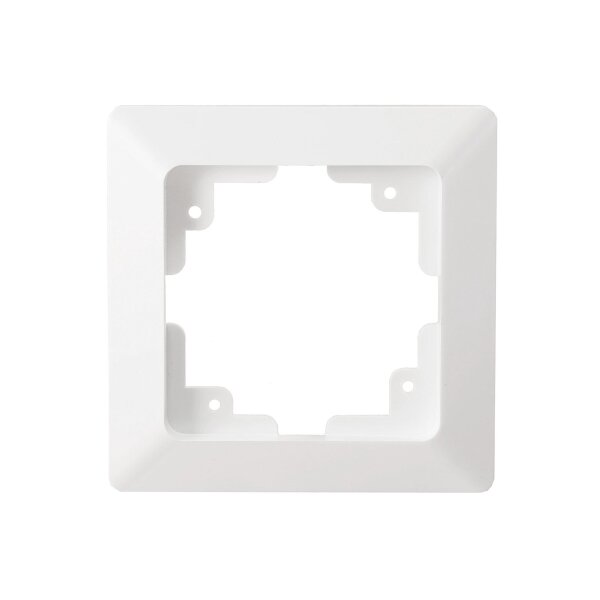 MILOS 1-fach Rahmen matt weiß – hochwertiger Designrahmen